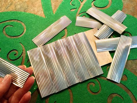 thin corrugated metal for crafts